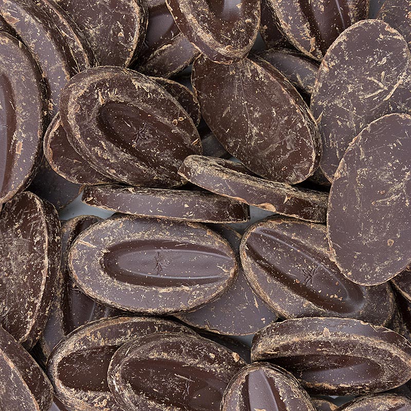 Valrhona Equatoriale Noire, mörk choklad, callets, 55 % kakao, 3 kg