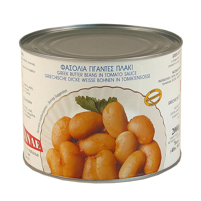 Jättebönor, i tomatsås, Palirria, Grekland, 2 kg