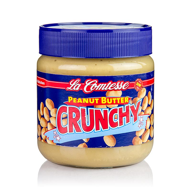 Jordnötssmör, crunchy, La Comtesse, 350 g