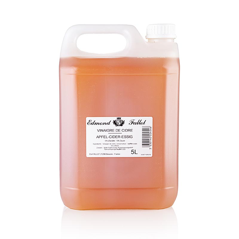 Äppelvinäger från cider, Fallot, 5 l