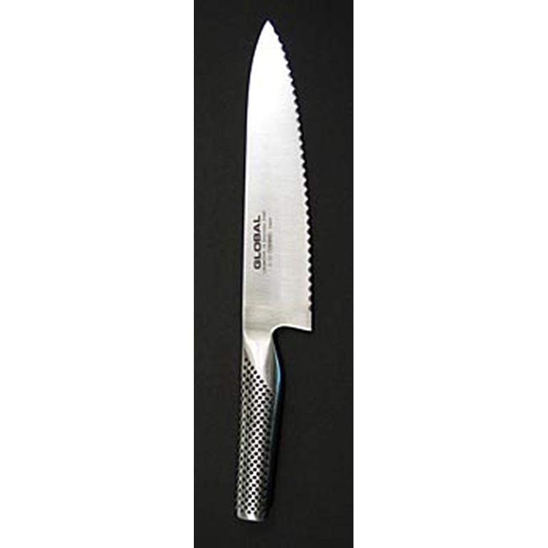 Global G-22 Brödkniv, för knapriga livsmedel, 20 cm, 1 st