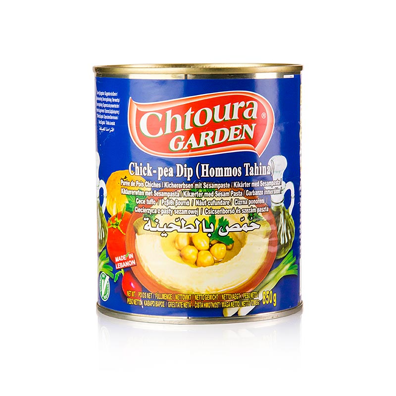 Hummus Tahini – kikärtspuré med sesam, Chotura Garden, 850 g