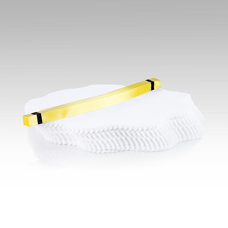 The Original Lemon Wraps – citronservett, vit, med gul slips, 100 st