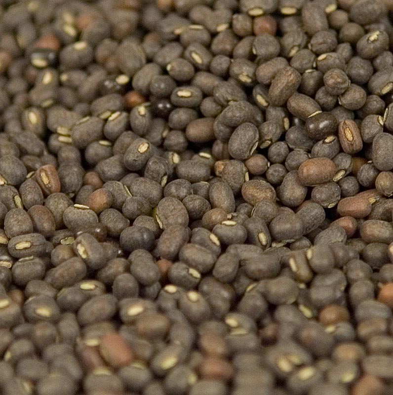 Linser, svarta, Urid-Dal/Uridbönor, oskalade, hela, 1 kg