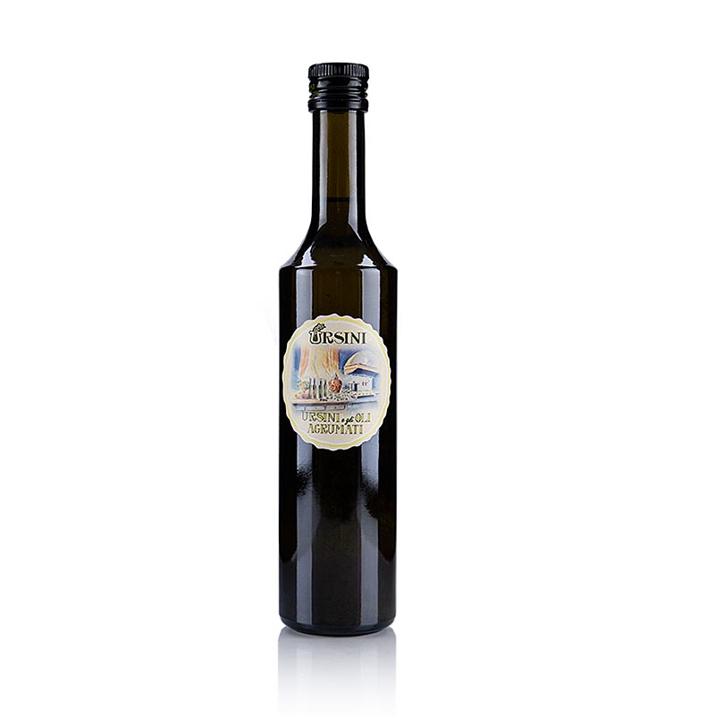 Extra jungfruolja, Ursini med citronsmak (agrumato al Limone), 500 ml