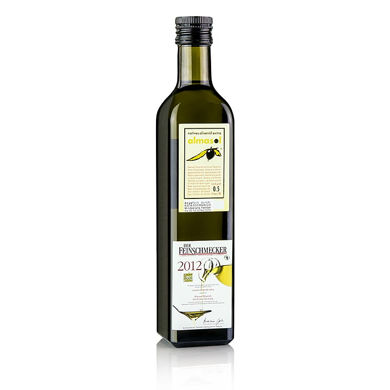 Extra jungfruolja, Almasol, 0,2 % syra, Feinschmecker 2012, 500 ml