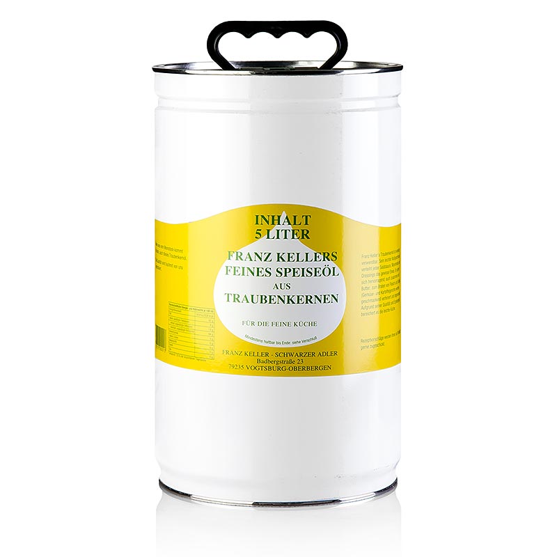 Druvkärnolja, Franz Keller, 5 l
