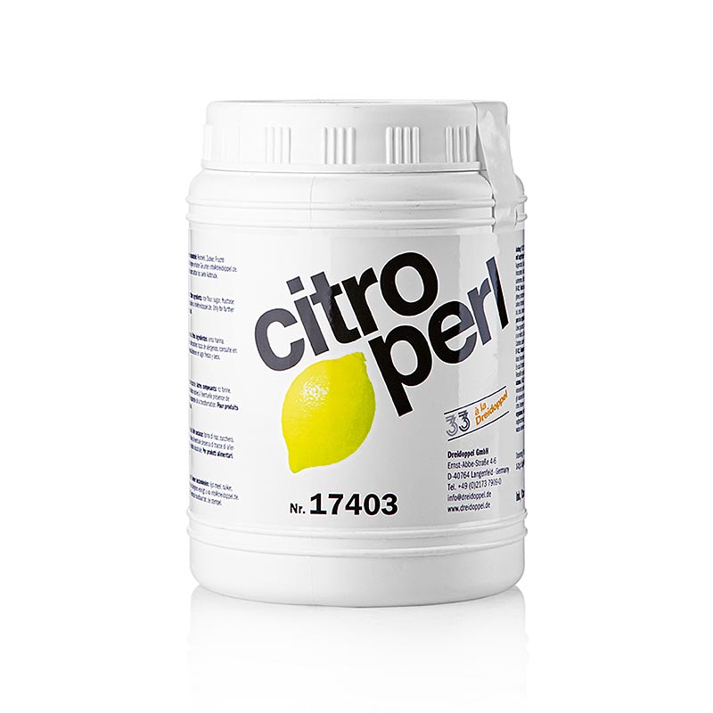 Citroperl, grovkornig, Dreidoppel, nr 174, 500 g