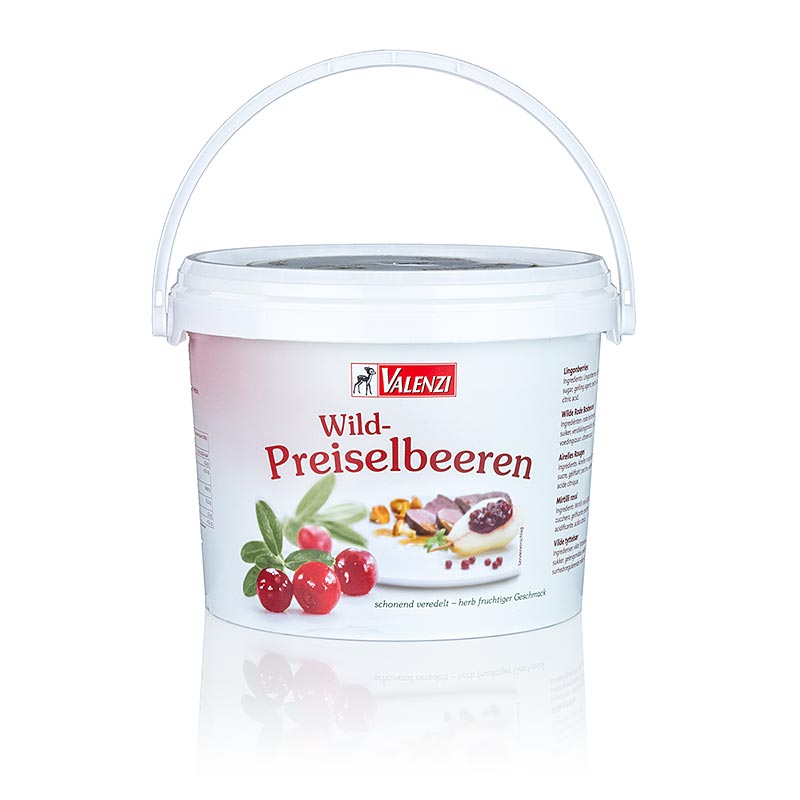 Vilda lingon, sockrade, fasta, 2 kg