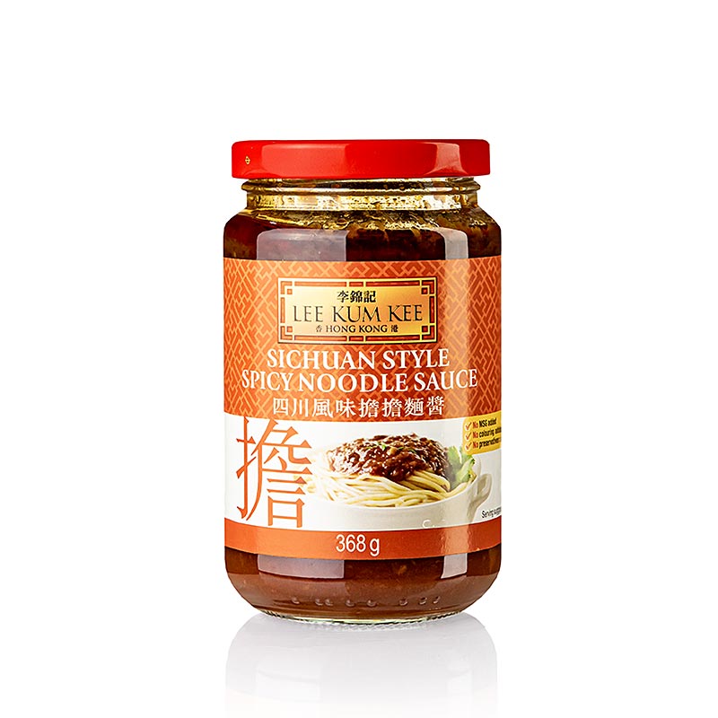 Sichuan-nudelsås, kryddig, Lee Kum Kee, 368 g
