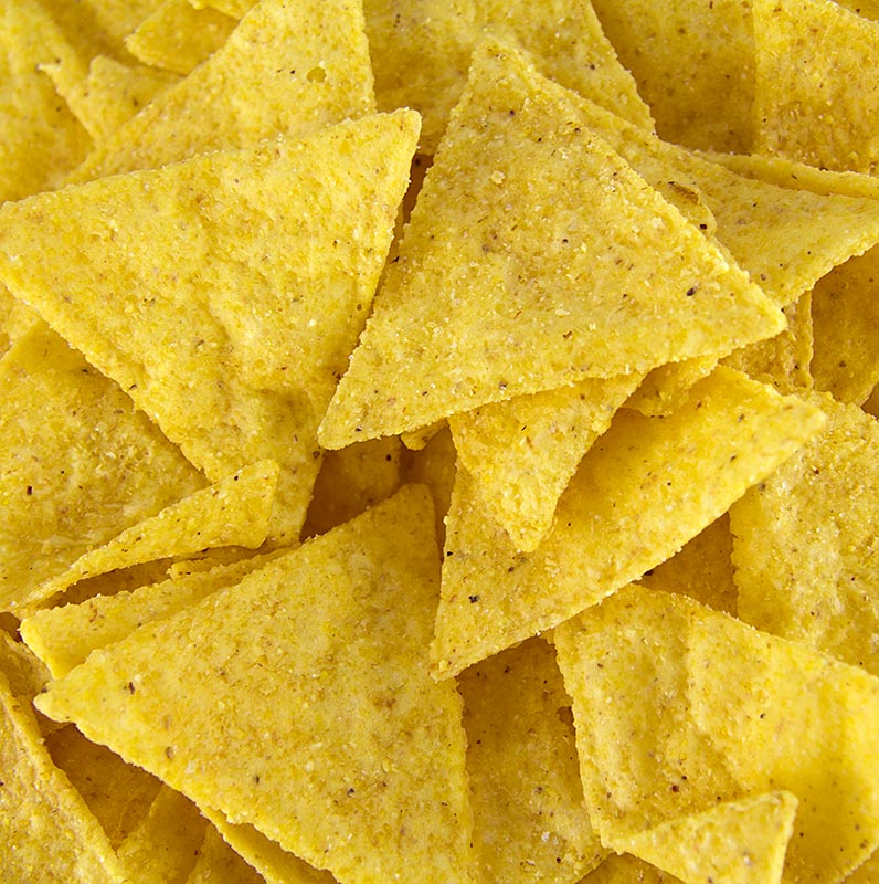 Tortillachips naturella – saltade – nachochips, El Mariachi, 5,4 kg, 12 x 450 g