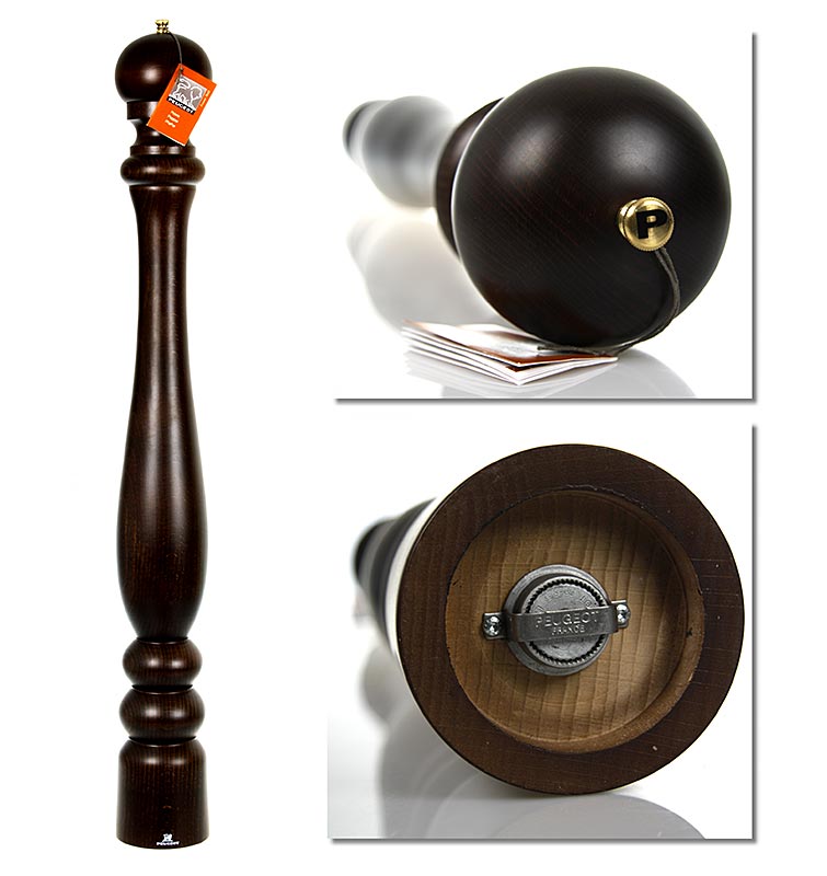 Peugeot pepparkvarn PARIS, 80 cm hög, mahognyfärgad bok, 1 st