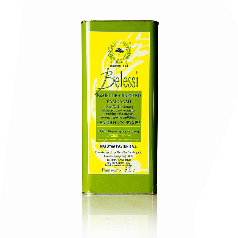 Extra jungfruolja, Belessi, Peloponnes, 5 l
