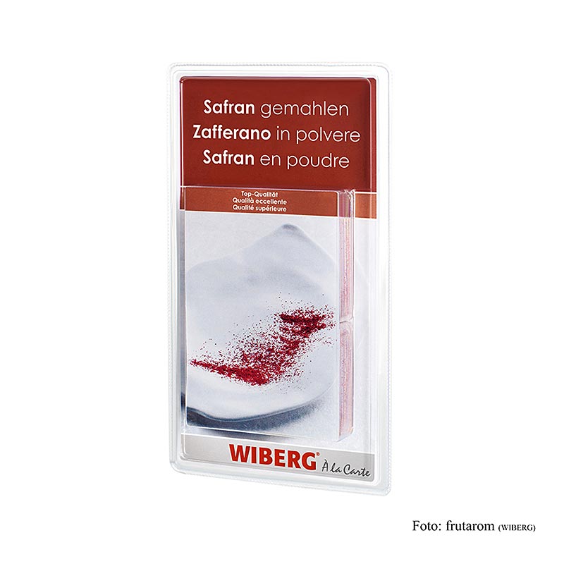 Wiberg saffran, malet, 4 g, 4 x 1 g