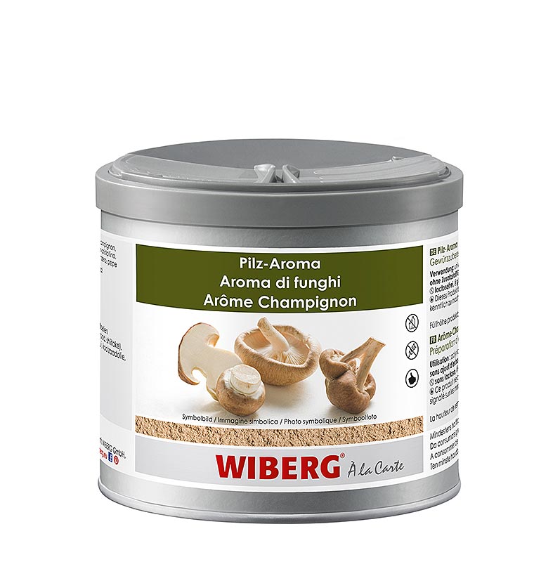 Wiberg svamparoma, kryddblandning med porcini, champinjoner, shiitake, 200 g