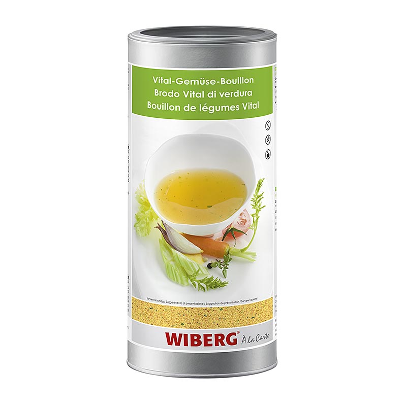 Wiberg Vital-grönsaksbuljong, för 54 liter, 1,2 kg
