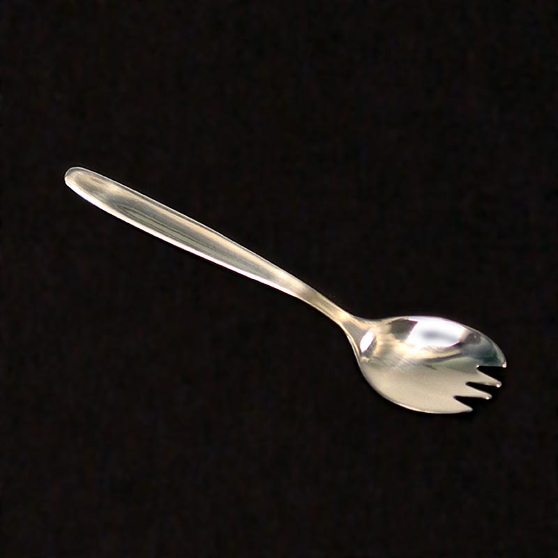Göffel – gaffel och sked i ett, 18/0 rostfritt stål, 11,7 cm lång, 12 st