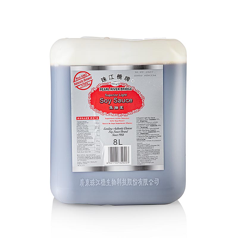Sojasås – Shoyu, Pearl River Bridge, ljus, Kina, 8 l