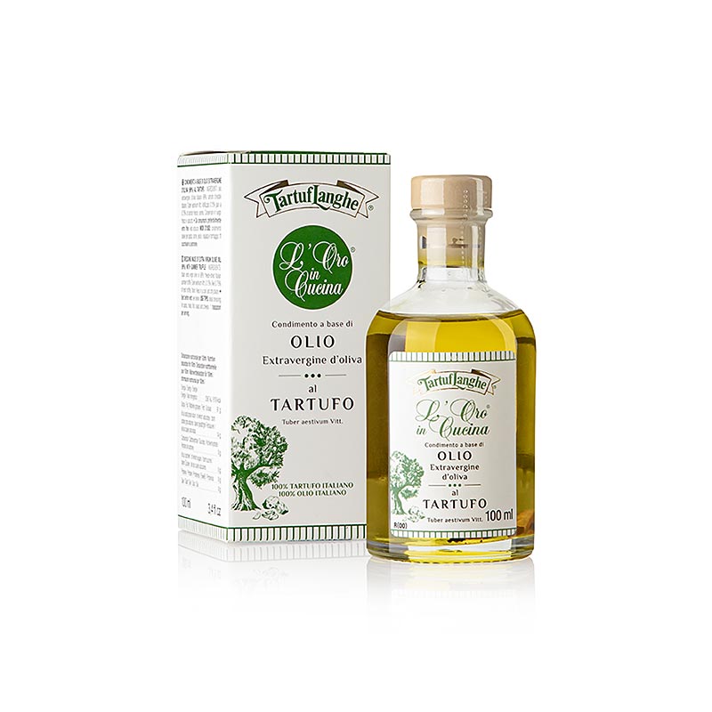 Extra jungfruolja med sommartryffel & arom (tryffelolja), Tartuflanghe, 100 ml