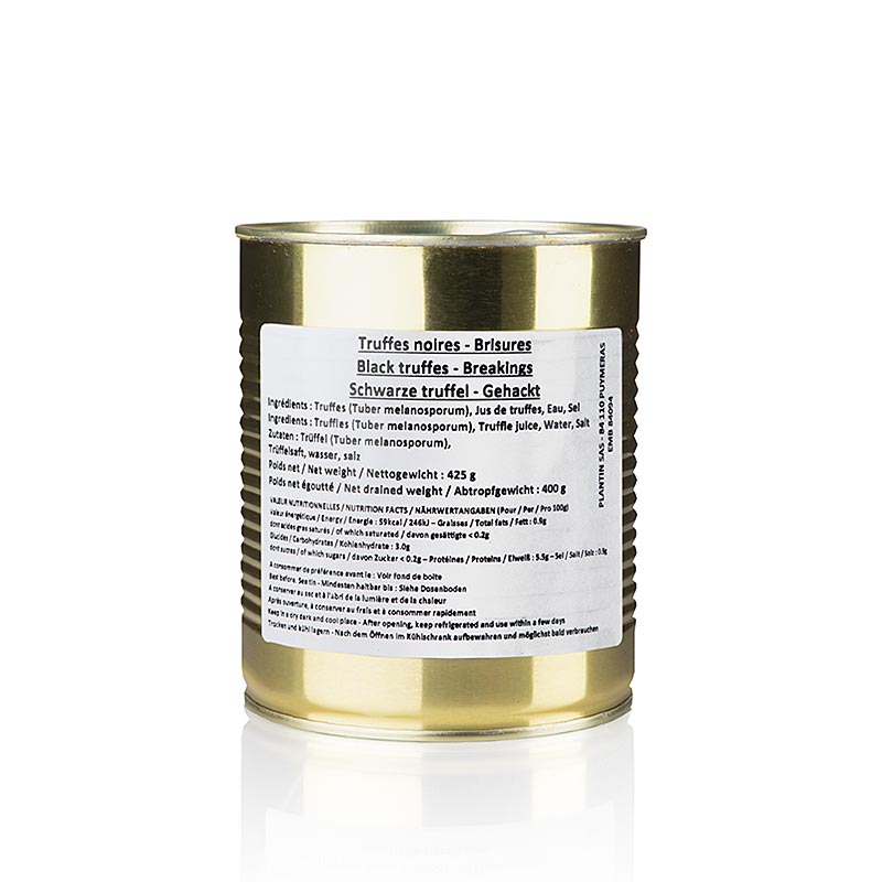 Vintertrüffel (Tuber Melanosporum), brisures, finhackad, Plantin, 425 g