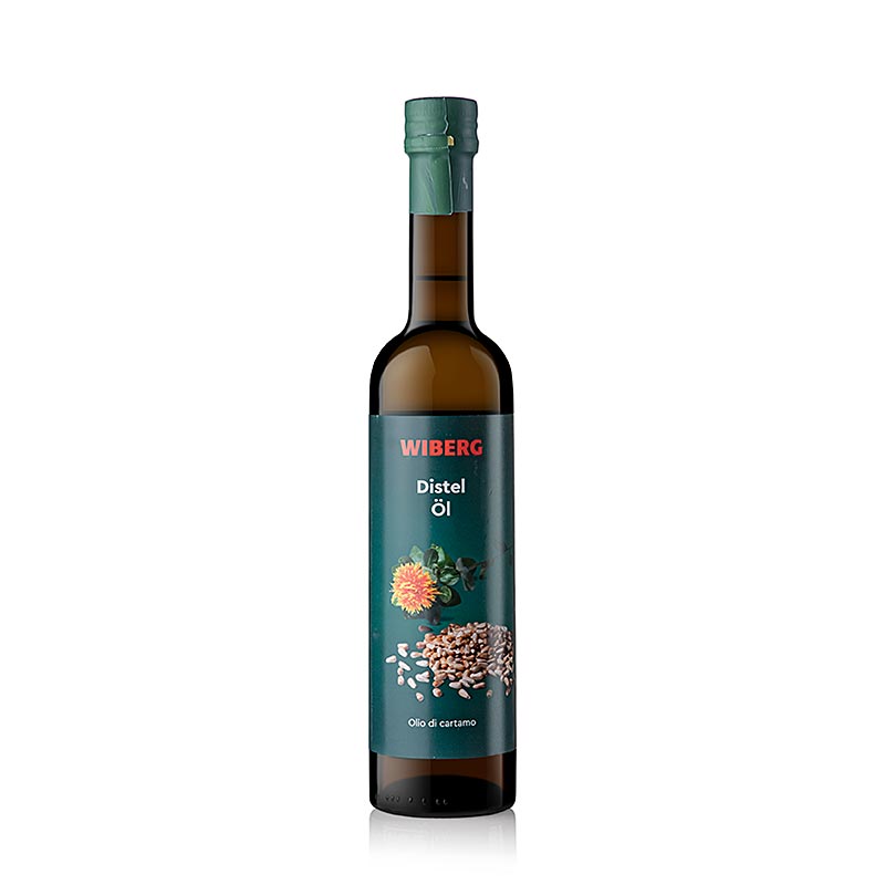 Wiberg safflorolja, kallpressad, från safflorfrön, 500 ml