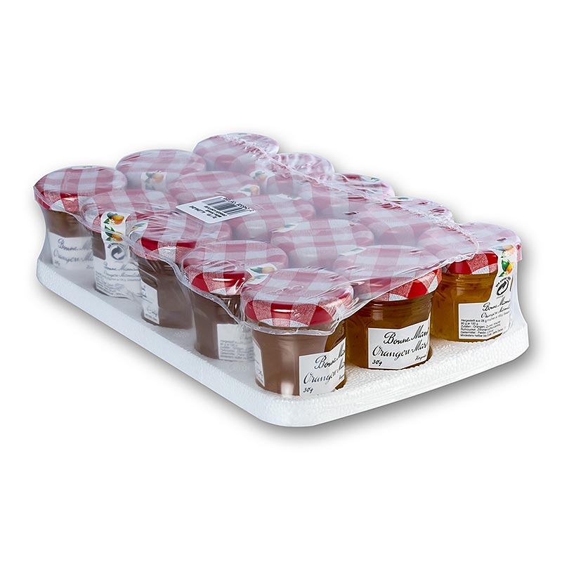 Bonne Maman – portionerad syraapelsinmarmelad, 450 g, 15 x 30 g