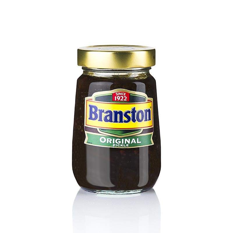 Branston Pickle, grönsaks- och kryddrelish, sötsur, 360 g