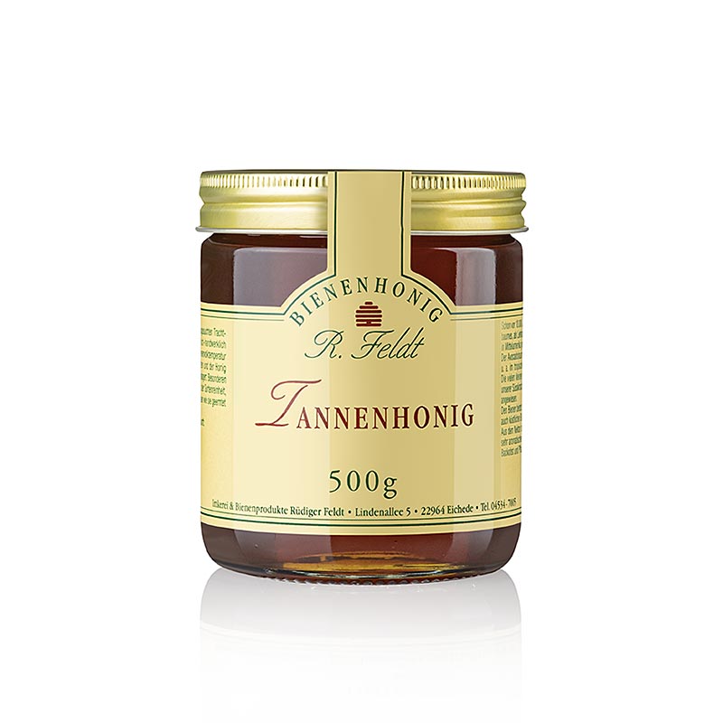 Imkerei Feldt Granhonung, mörk, flytande, maltig, kryddig, 500 g