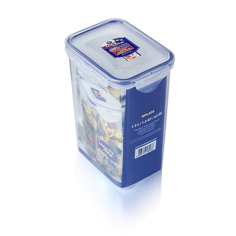 Färskvarubox Lock & Lock, 1,3 l, rektangulär 137x104x185 mm, 1 st