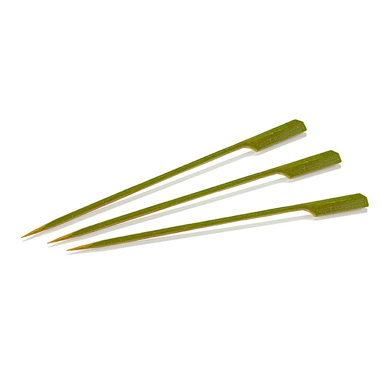 Bambuspinnar, med bladände, 18 cm, 250 st