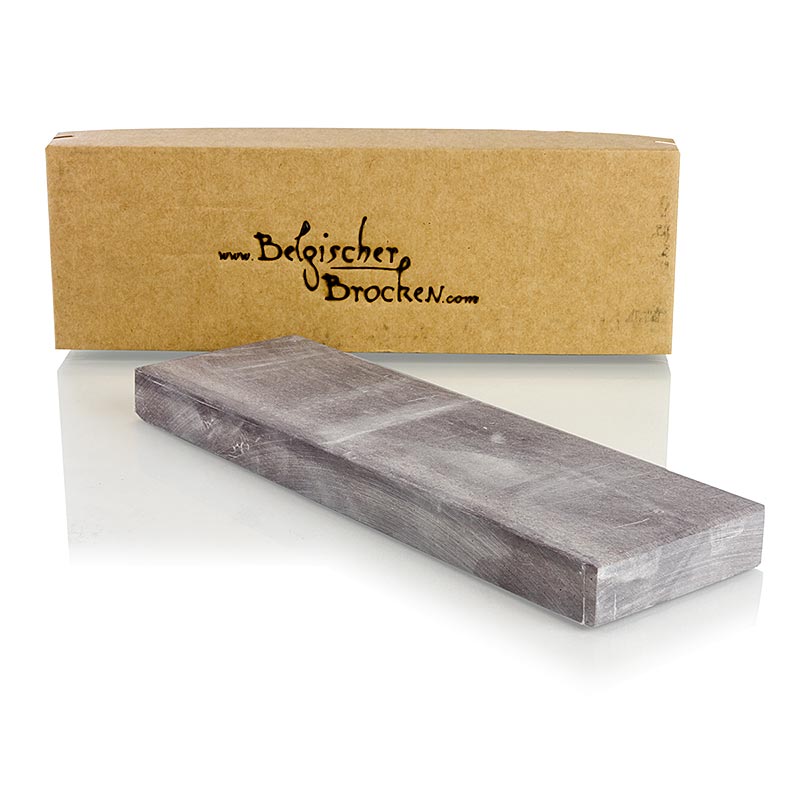Slipsten belgisk brocken, natursten blå, 15x4 cm, kornstorlek 5000, 1 st
