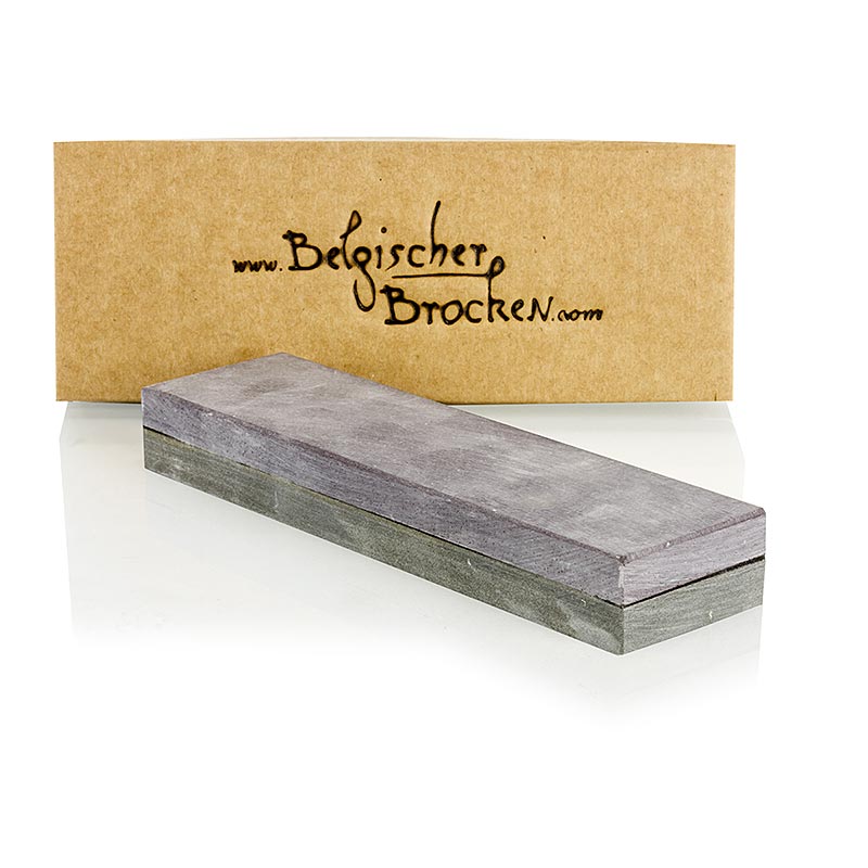Slipsten belgisk brocken, kombinerad sten blå/grå, 15 x 4 cm, 1 St