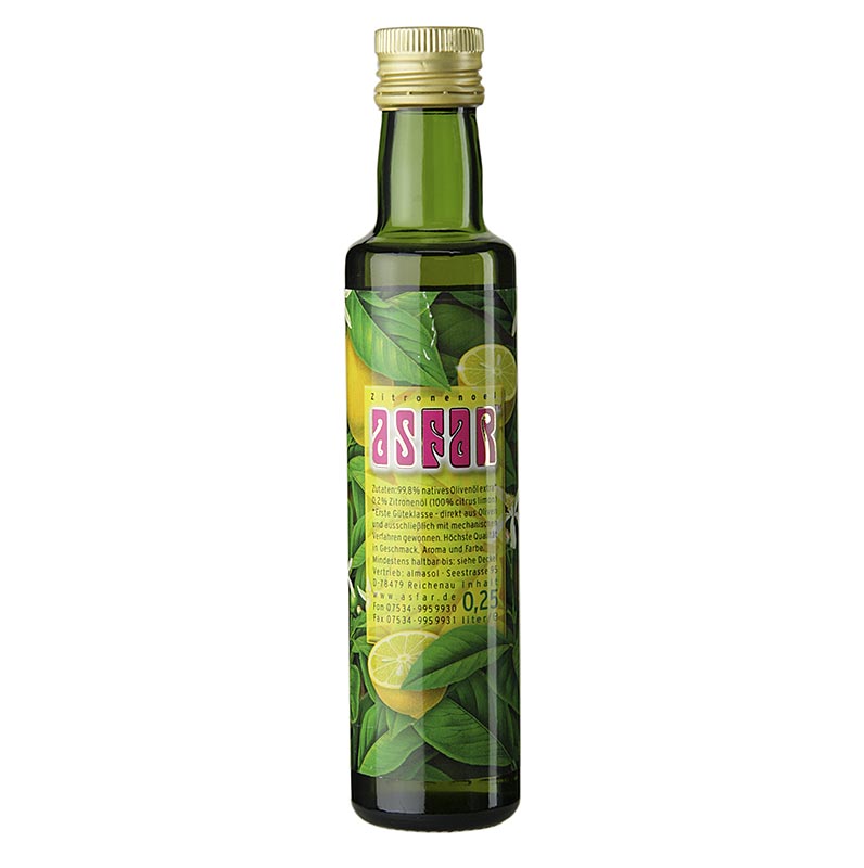 Extra jungfruolja, Asfar med citronolja, Spanien, 250 ml