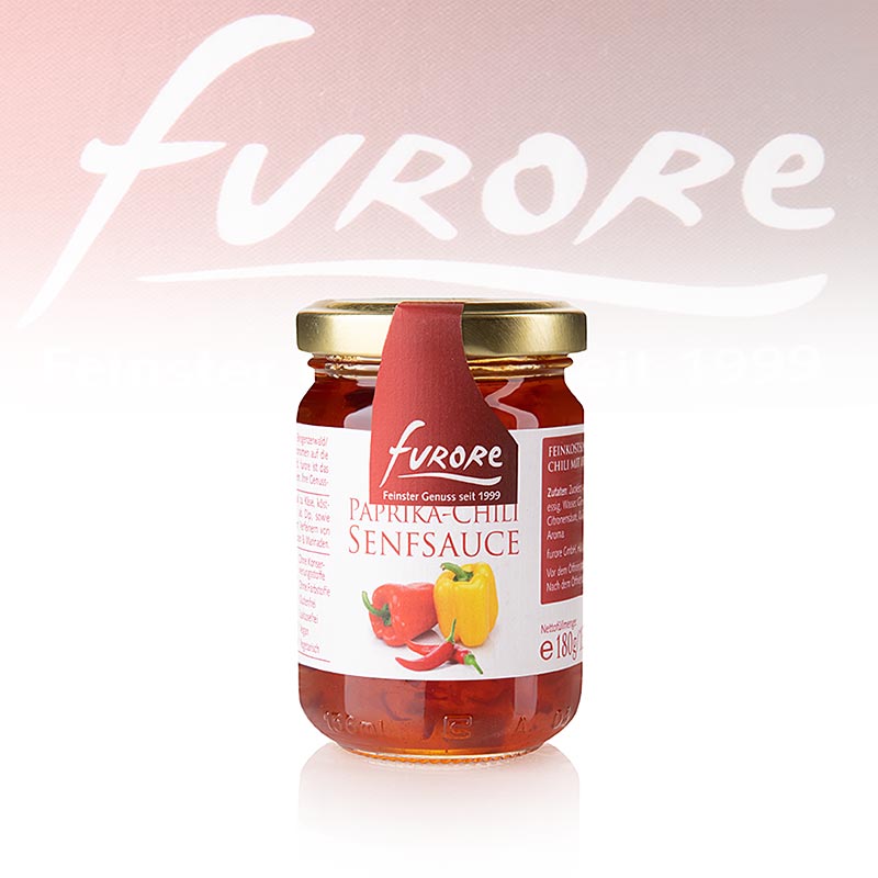Furore – paprika-chili-senapssås, 130 ml