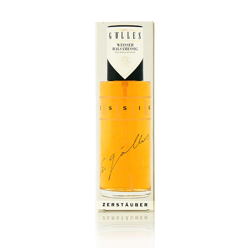 Gölles vit balsamvinäger i sprayflaska, 6 % syra, 125 ml