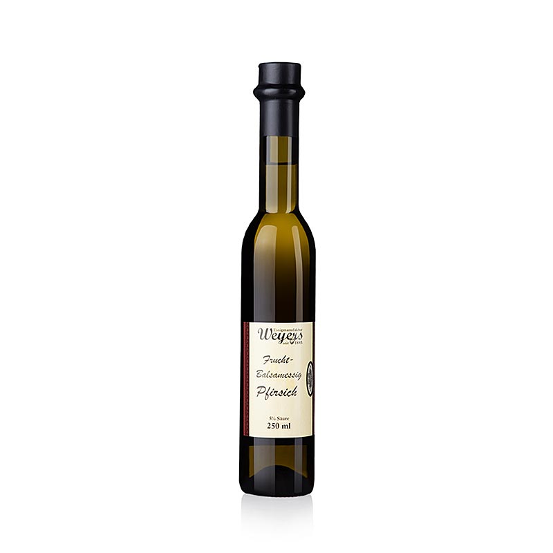 Weyers persikobalsamvinäger, 5 % syra, 250 ml
