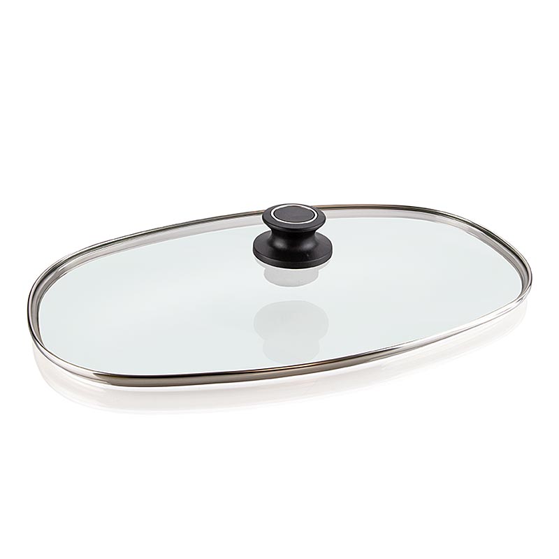 AMT Gastroguss, glaslock till stekpanna, 40x24 cm, glas, 1 st