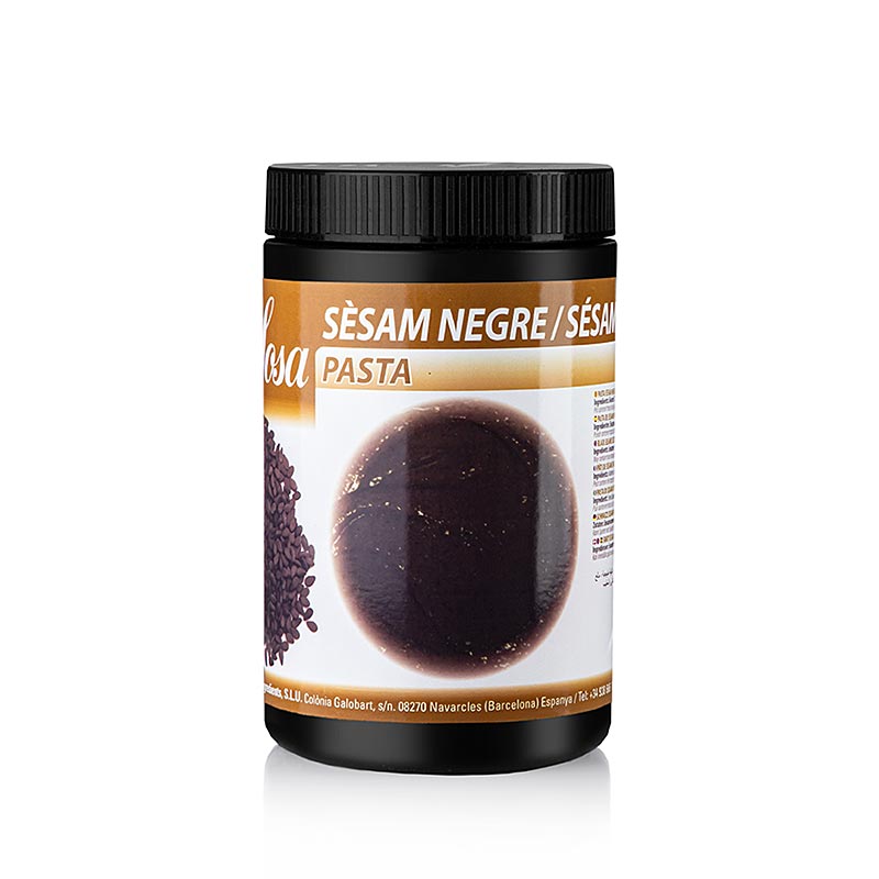 Sosa Paste – sesam, rå, svart, 100 %, Sesam Negre, 1 kg