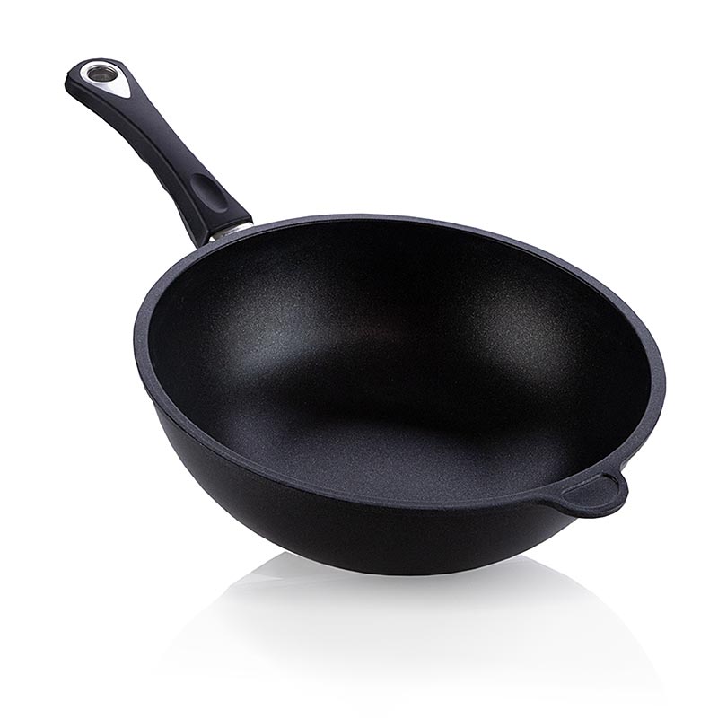 AMT Gastroguss, wokpanna, ø 28 cm, 11 cm hög – induktion, 1 st