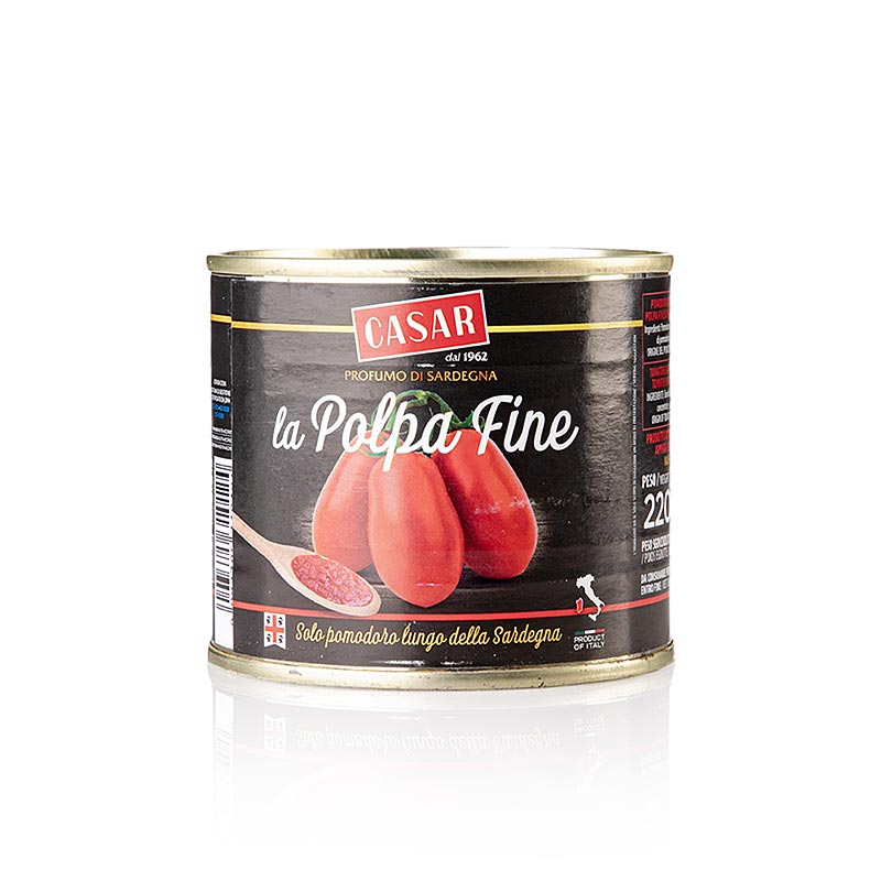 Polpadoro Finisima – tomatpuré, lätt saltad, från Sardinien, 220 g