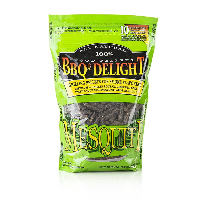 Grill BBQ – Rökpellets av mesquite-trä, 450 g