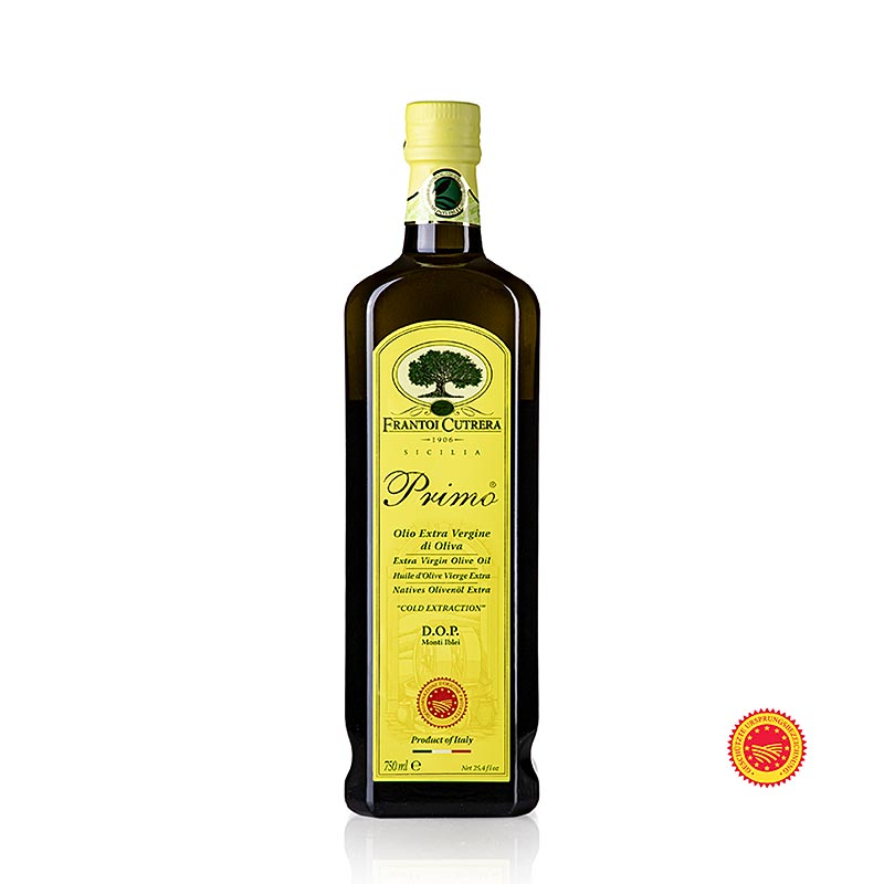 Extra jungfruolja, Frantoi Cutrera "Primo DOP/g.U.", 100 % Tonda Iblea, 750 ml