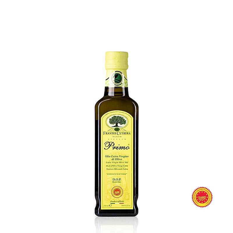 Extra jungfruolja, Frantoi Cutrera "Primo DOP/g.U.", 100 % Tonda Iblea, 250 ml