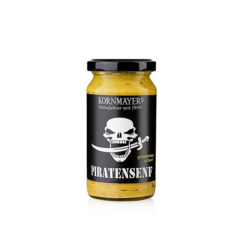 Kornmayer – Piratsenap, med röd chilipeppar och rom, obarmhärtigt stark, 210 ml