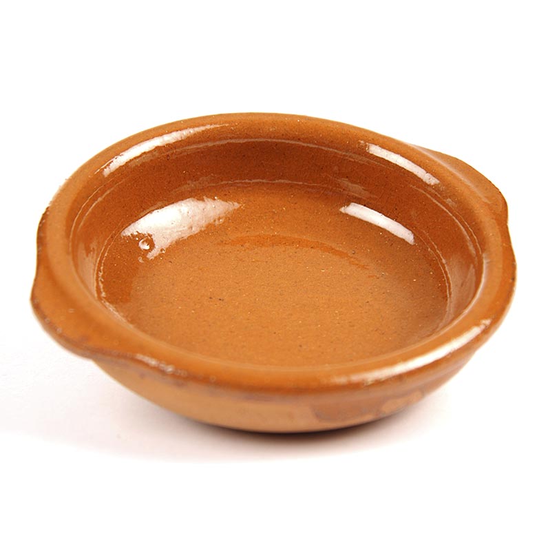Lerkruka – Cazuela, brun, glaserad, ø 8 cm, 1 st