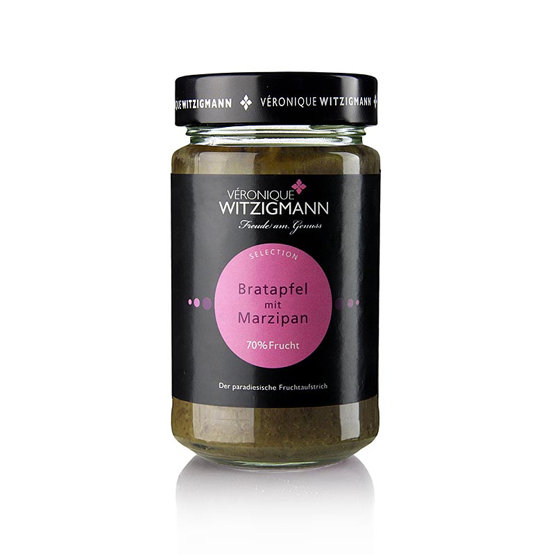 Bakad äpple med marsipan - fruktpålägg, 225 g