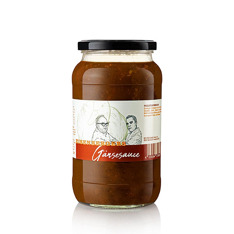 Eisenberger's gåssås, smaksatt med rödvin, vintersäsong, 1 l