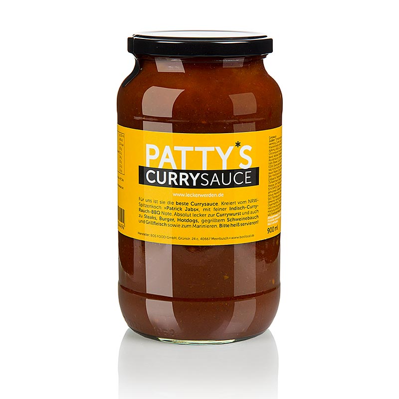 Pattys currysås, skapad av Patrick Jabs, 900 ml
