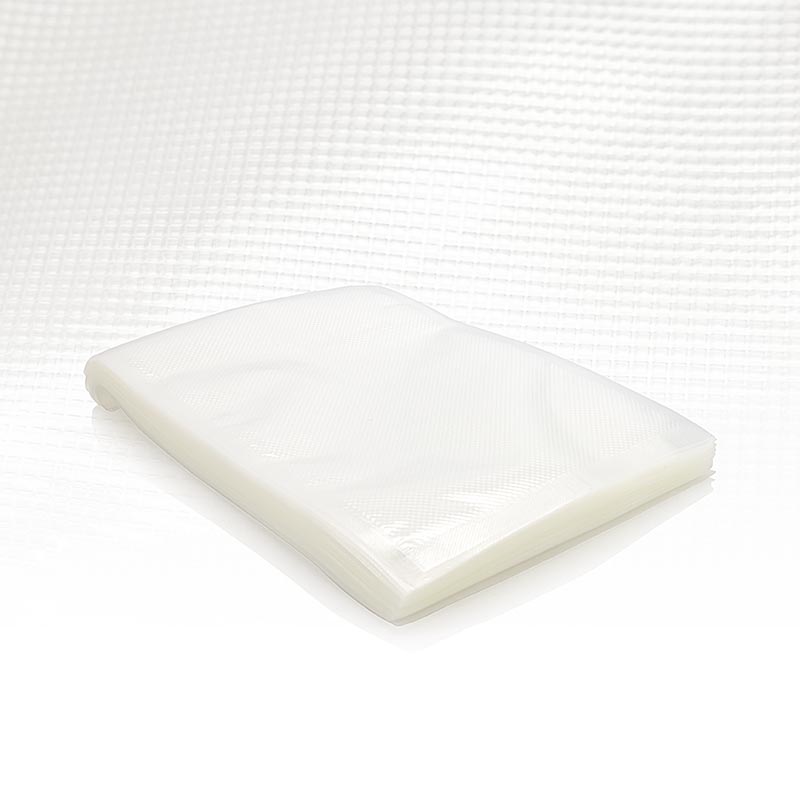 Sous-vide-vakuumpåsar, kokbara upp till 90 °C, strukturerade, 16 x 25 cm, 50 st