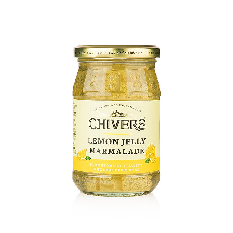 Chivers – citronmarmelad – med finhackad citronskal, 340 g